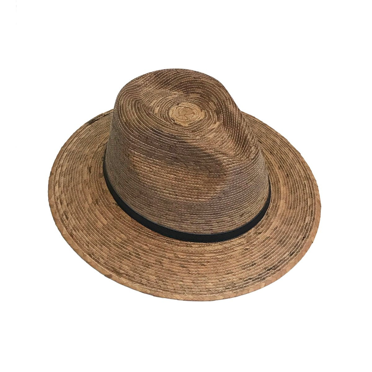 Natural Raffia Fedora Hat  Elastic Sweat