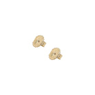 14K Jumbo Earring Backs  14K Yellow Gold 0.37" Diameter