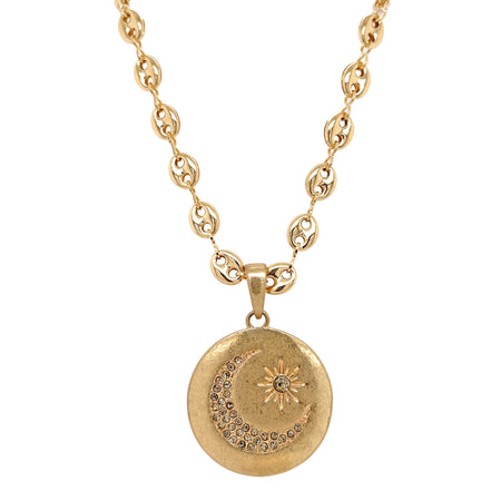 Celestial Multi Charm Gold Filled Beaded Necklace – Bonnie Jennifer