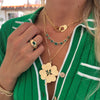 Emerald Clover Necklace