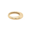 14K Gold Flattened Dome Ring  14K Yellow Gold 0.15" Width 0.24" Height