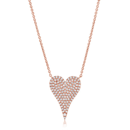 Diamond Heart Necklace view 1
