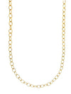 Textured Chain Necklace   This 34" chain is the perfect style and length to display your favorite charms and show off unique personality.   • Yellow Gold Filled • 34" Long