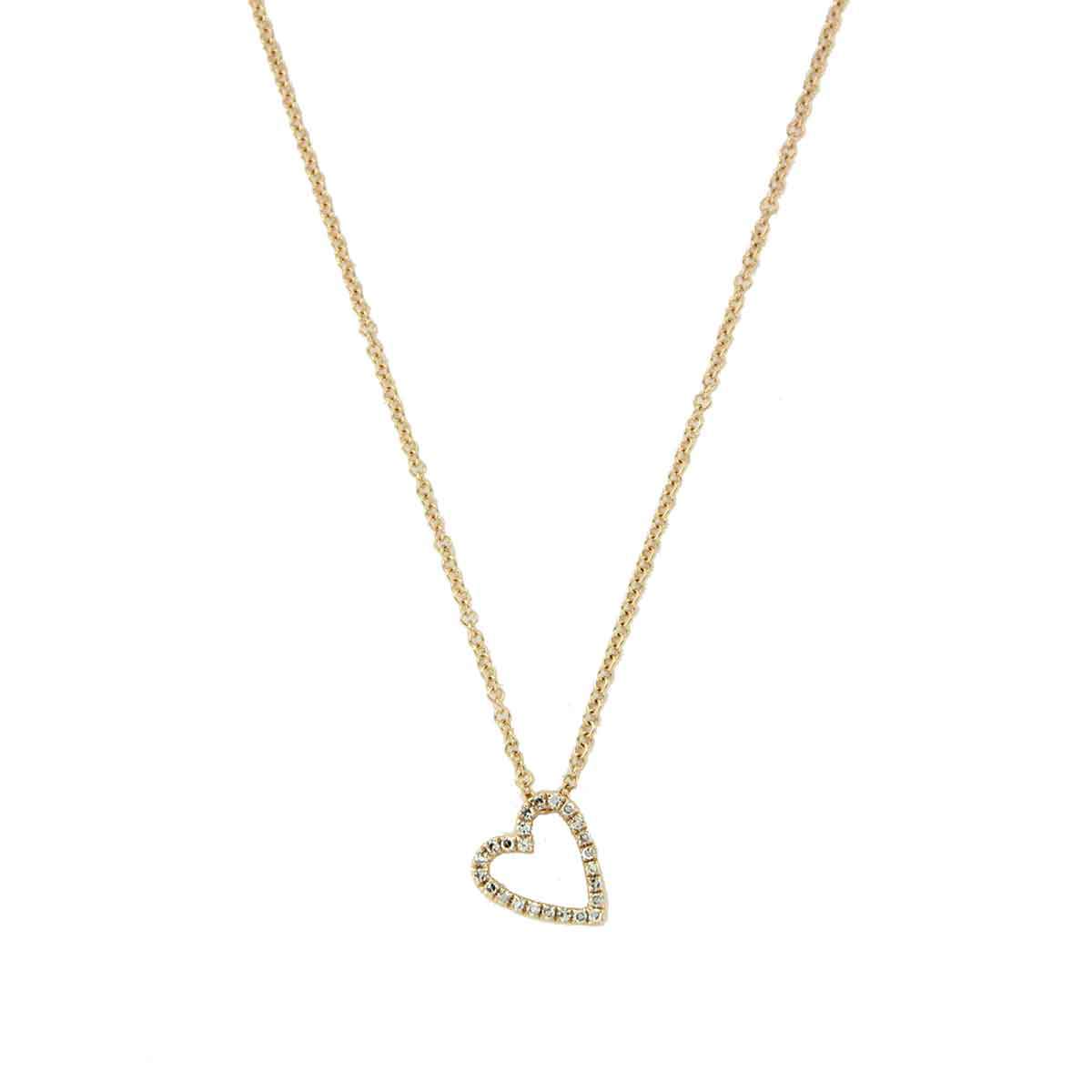 Buy Maverick Niche Metal Metal Heart Pendant Passing Through Hollow Heart  Long Chain For Women Online at Best Prices in India - JioMart.