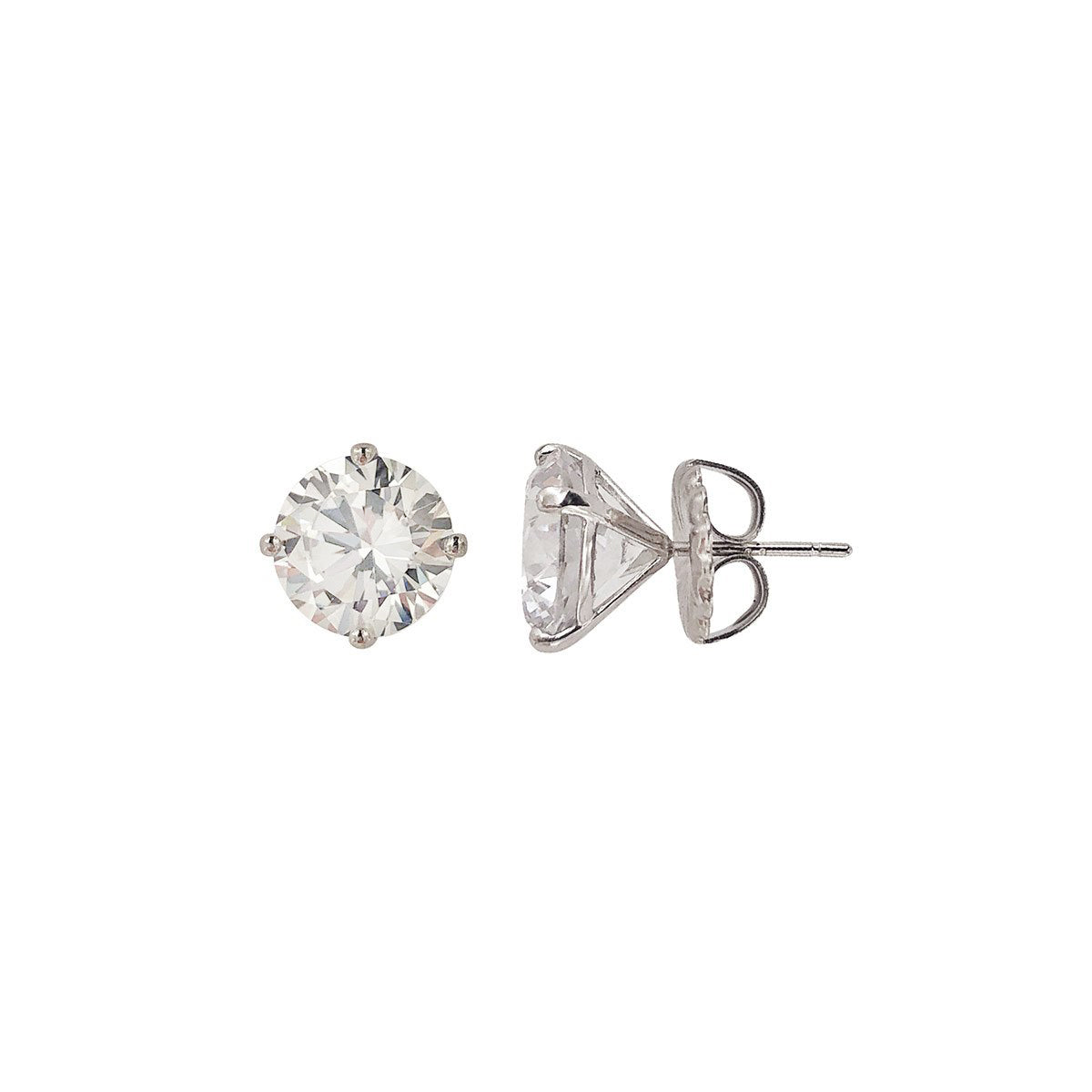 Best simulated diamond earrings Clearance